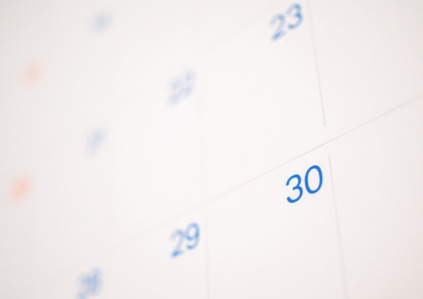 image of a diary page